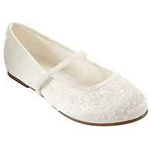 John Lewis Mary Jane Ivory Shoes